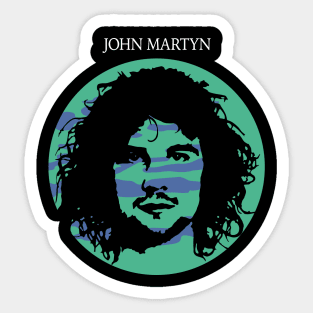 John Martyn Sticker